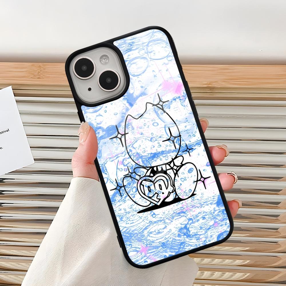 Чехол для телефона Bladee 333 Drain Gangs Для Iphone 15 Pro Max 14 12 11 13 Mini 16 8 7 Plus X Xs XR PC+TPU Задняя крышка