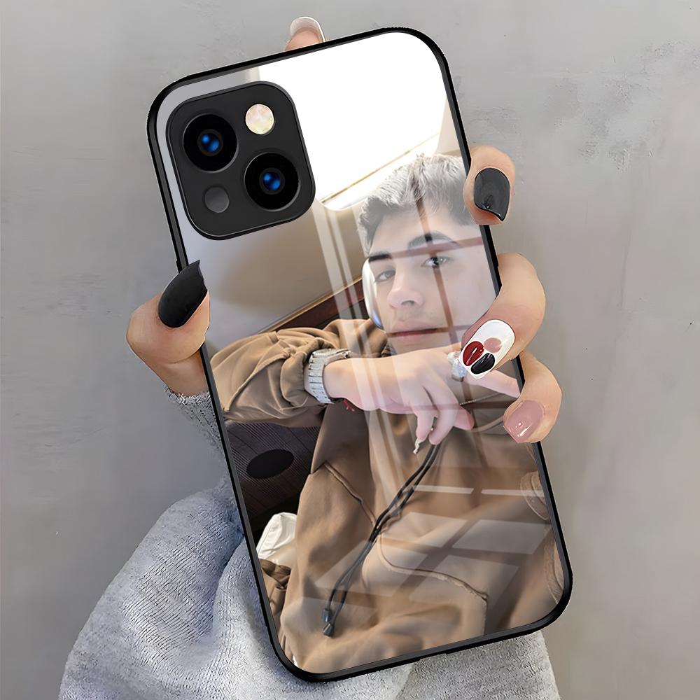 Чехол для телефона рэпера Cris MJ для IPhone 17 Air Pro Max 16 15 14 13 11 Plus Стеклянная крышка