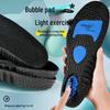 Unisex Popcorn PU Shock Absorption Insoles - Cuttable, Long-Standing Comfort