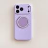 Вращающаяся на 360° подставка, совместимая с IPhone 17, Магнитный жидкий силикон, 16 Pro Max, Ударопрочный чехол 15 Pro