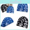 Hat Knit Acrylic With Paw Print Design For Casual Winter Wear And Sports Outdoor