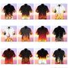 Shirt Summer Men's Cuban Collar Shirt Flame Print High Quality Men's Clothing Daily Hawaii Holiday Casual Designer Short-sleeved
