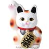 Lucky Lucky W70 X X Lucky Calico and Tokoname Made In Japan Ale-net Cat, Cat, D7.5 H13.5cm, Cat, No. 4, (black White), Ceramic, Ware,