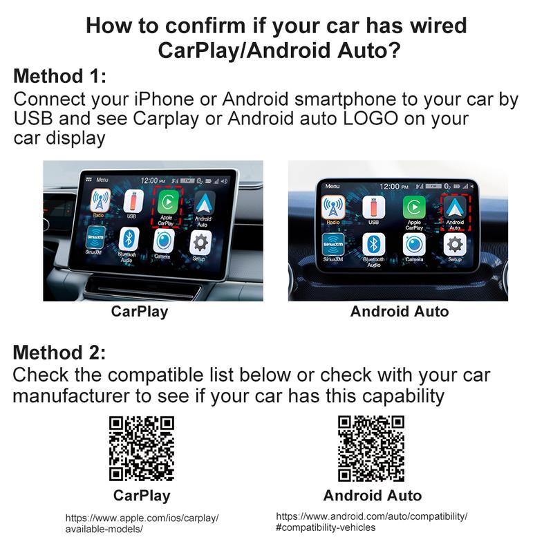 2026 Новейший адаптер FLIXIVI CarPlay и Android Auto Plug and Play для VW Toyota Nissan Ford Benz для телефонов Apple и Android