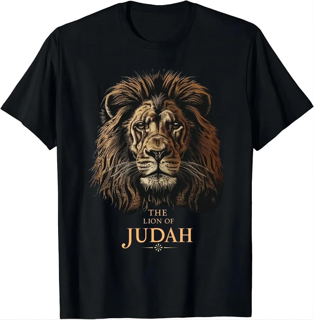 Jesus Lion of Judah Christian Gift for  Women T-Shirt  Vintage T Shirt  Animal Tops  Ropa  Ropa Mujer