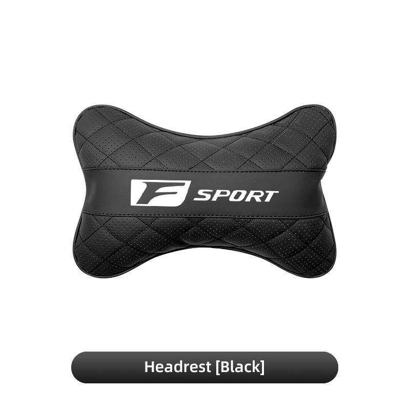 AIT1 Car Seat Head Support Cushion Lumbar Pillow Interior Accessories For Lexus F SPORT LBX NX RX 350h 450h ES UX 300e GS GX IS LS LX