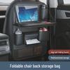 Car Seat Back Organizer with Tissue Box and Storage Pockets