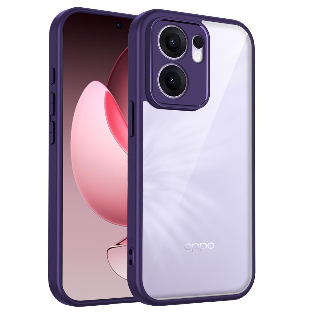 Чехол для Oppo Reno 13F CPH2699, с воздушной подушкой, ударопрочный, силиконовый бампер, прозрачная матовая задняя крышка, жесткий чехол для телефона для Oppo Reno 13F 4G