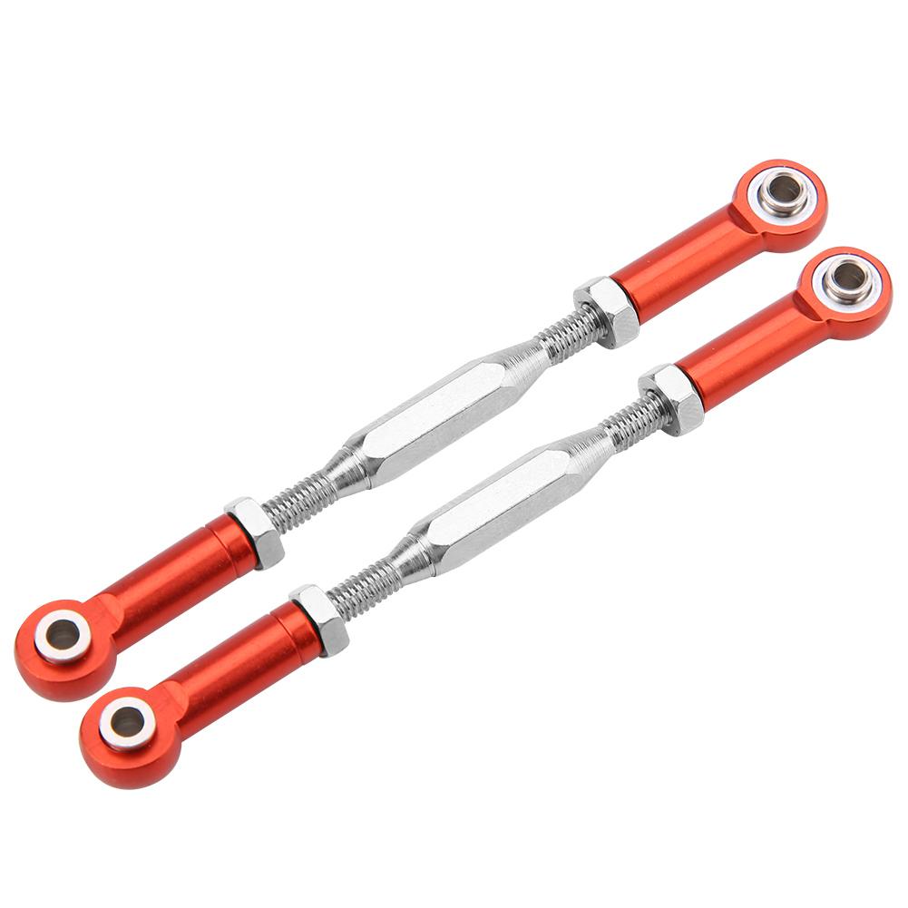 Рулевые тяги из алюминиевого сплава для радиоуправляемого грузовика Traxxas Slash масштаба 1/10 (красный)