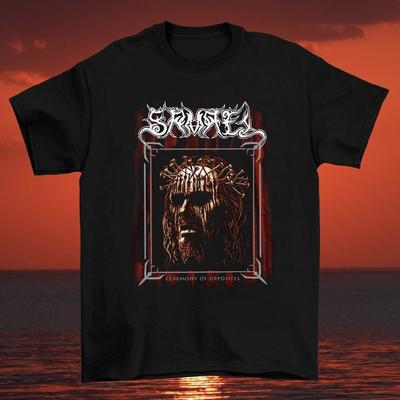 Футболка унисекс Samael Band Medieval Prophecy Черная Размеры S-5XL