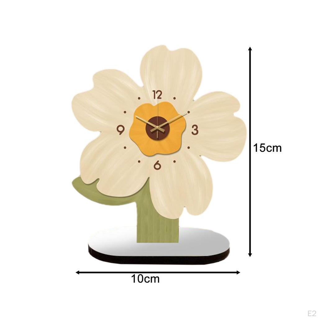 Декоративные аналоговые настольные часы, бесшумное нетикающее настольное украшение для полки, офиса, спальни,