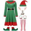 Christmas Lady Plush Party Role-Playing Performance Dress
