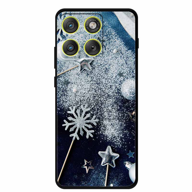 Рождественские чехлы для телефона Motorola Edge 70 5G, силиконовый мягкий задний чехол, Рождественская елка для Moto X70 Air 5G Edge70, задняя крышка