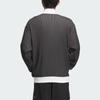 Adidas Originals Track Top Knit Logo Three Stripes Waffle Stand Collar Sports Loose Long Sleeve Jacket Men Jacket KC2619