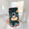 CJ12 Astronaut Space Moon Phone Case for Samsung Galaxy Note 10 20 S23 S24 S25 Ultra FE Plus Edge Lite A02S A35 A07 A17