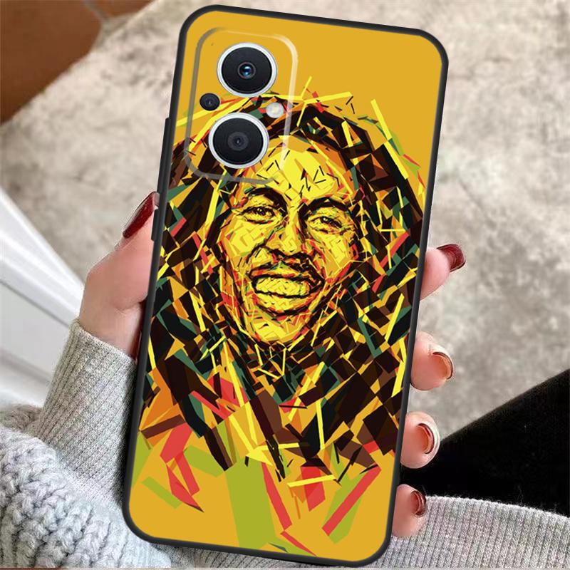 Bob Marley Quotes Rasta Reggae Back Cover For OPPO Reno 6 7 8 Lite 3 4 5 Z 2Z 8T OPPO Find X6 Pro X2 X3 Neo X5 Lite Case