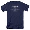 Batman V Superman Bw Logo Mens T Shirt Navy Officially Licensed