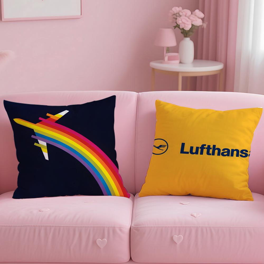Классическая наволочка Lufthansa – Мягкая и легко стирающаяся наволочка для подушки – Универсальная для дивана, кровати, путешествий и офиса