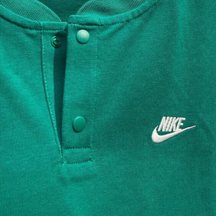 Nike Повседневная футболка с длинным рукавом для беговых тренировок, мужская, топы, зеленая, FZ6631-365