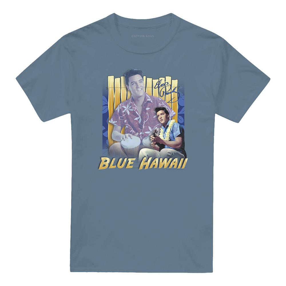 Elvis Presley Unisex Adult Blue Hawaii T-Shirt