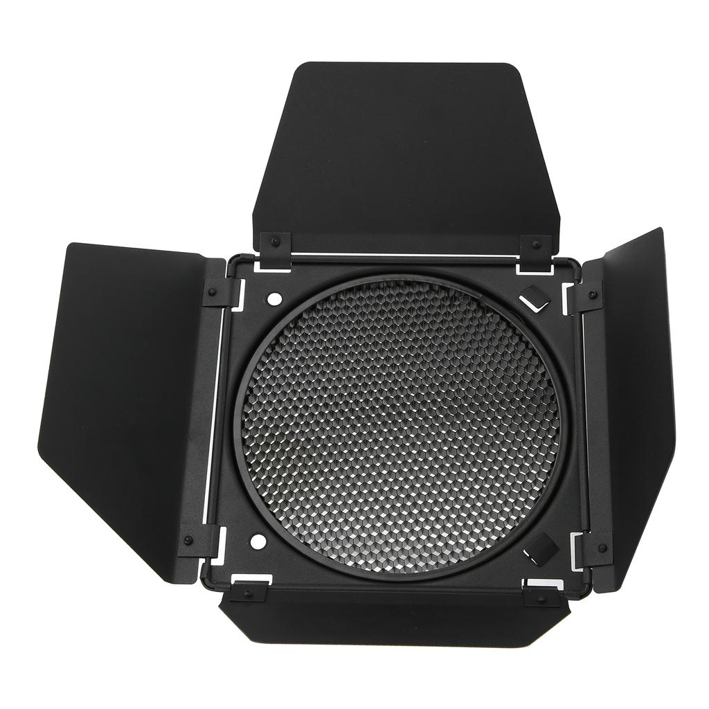 7Inch 4 Leaf Light Barrier Photography Accessories with Cellular Net Color Filters