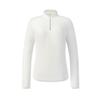 Golf Series Trendy Fashion Versatile Casual Sports Long Sleeve T-Shirt Women Tops Jade-White A11W545220FWT