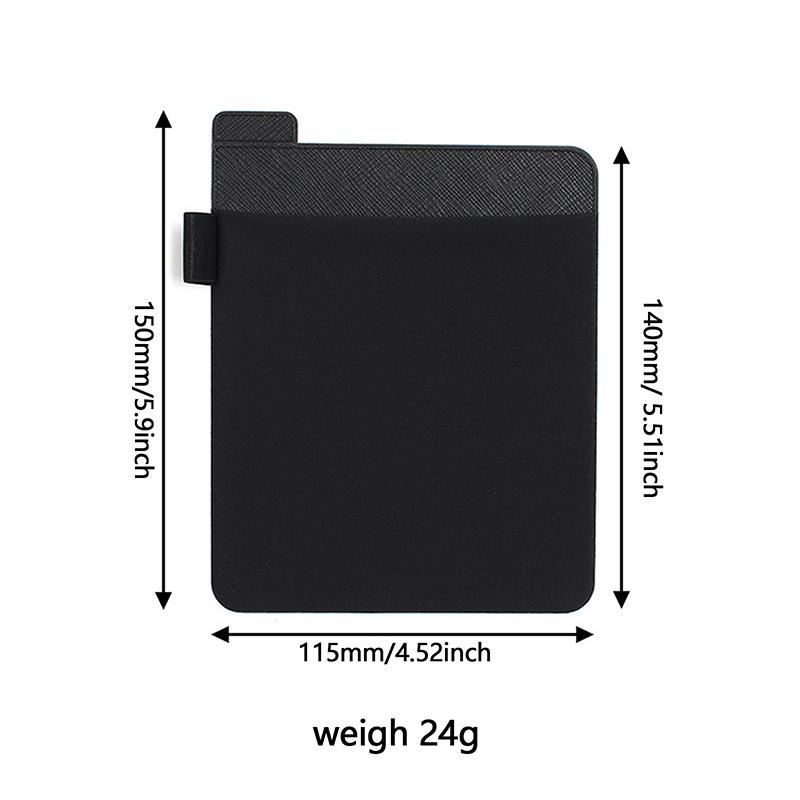 1 шт. Клейкая наклейка Сумка для хранения мыши Чехол для задней крышки ноутбука Чехол для мыши Чехол для переноски цифрового жесткого диска Карманный чехол 15x14x11,5 см