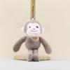 Плюшевый брелок-игрушка-обезьянка с мягким наполнителем из ПП-хлопка для украшения подарочного пакета для детей