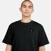 Timberland T-Shirts Men's Black Crew Neck Moderate Straight Fit (Unisex) T-Shirts A42P5 001