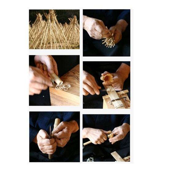 Бамбуковый венчик для матча, 100 зубцов, ручная работа, кисть Часен для зеленого чая Матча, нет