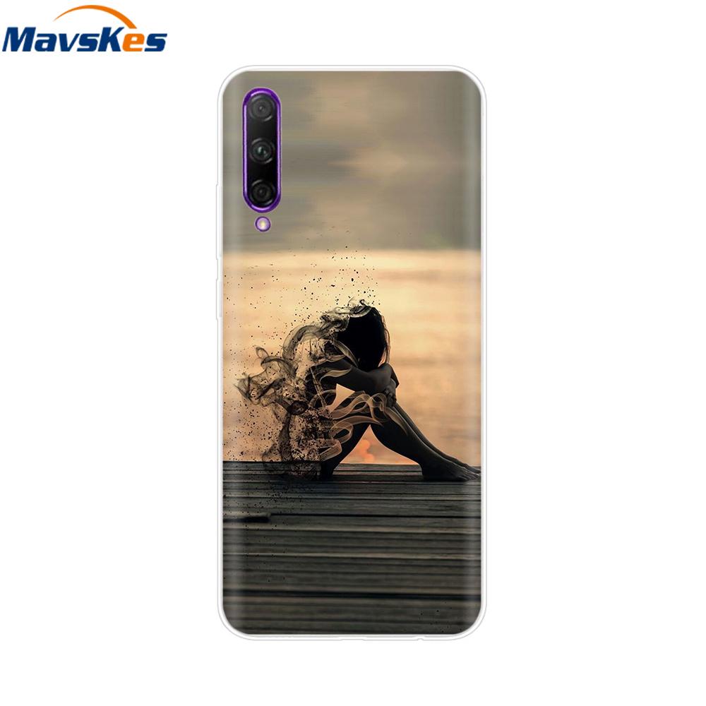 Чехол для Huawei P Smart Pro Чехол для телефона Мягкий силиконовый задний чехол для чехлов Huawei P Smart Pro Fundas Ударопрочный корпус Cover Coque