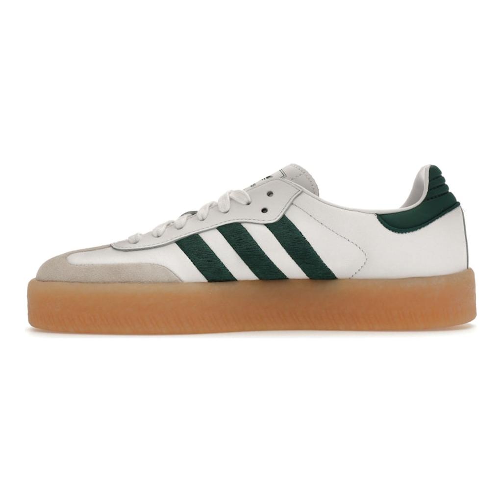 adidas Sambae White Green Gum Женские кроссовки Cloud-White Collegiate-Green ID0440