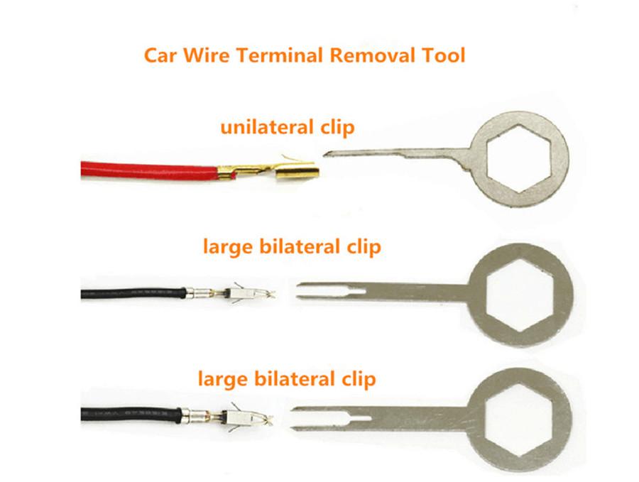 21Pcs Motorcycle Scooter Terminal Removal Electrical Wiring Crimp Pin Extractor