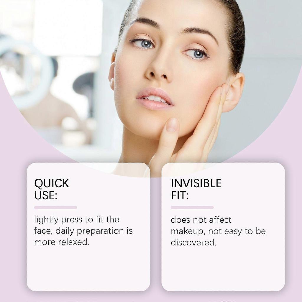 Facial Invisible Care Patch, Tight Facial Lift Skin V-Shaped Small Face Daily Transparent Patch