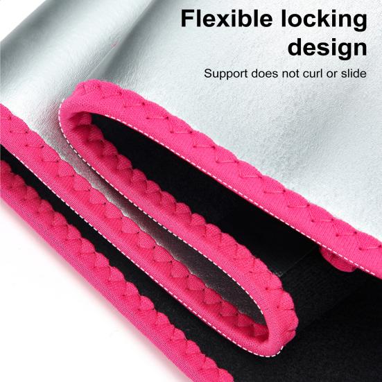 Пояс-триммер для талии с карманом для телефона Дышащий эластичный пояс для контроля живота Обертывание для похудения живота Пояс для похудения Пояс для тренировок Фитнес-оборудование