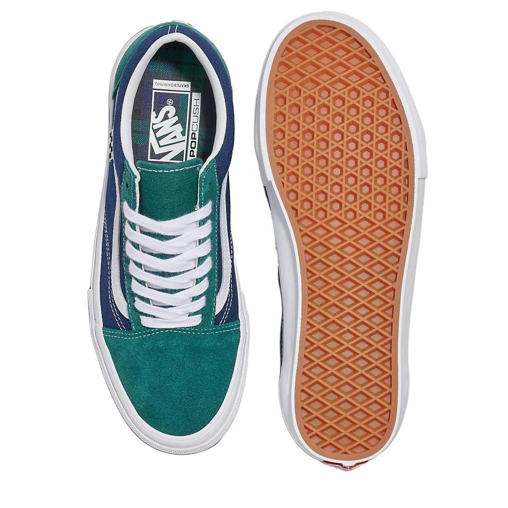 Vans Унисекс Кеды Old Skool Сине-зеленые VN0A2Z3224O