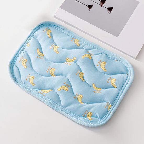 Подушка для хомяка, нескользящая нижняя часть, крутая охлаждающая ткань с мультяшным рисунком, подушка для сна в виде хомяка, товары для дома и домашних животных