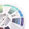 Professional Paper Card Design Color Mixing Wheel Ink Chart Guidance Round