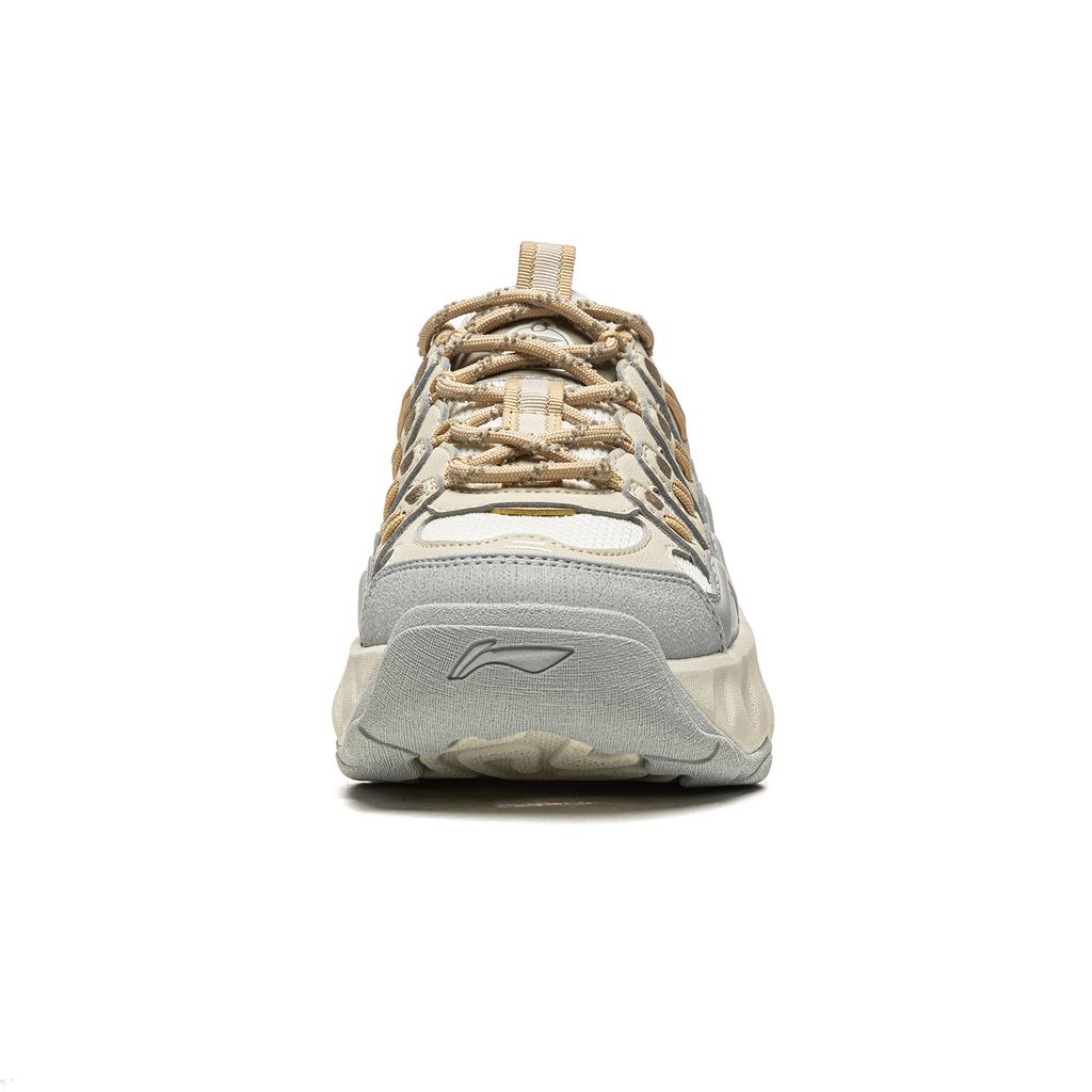 Li Ning Печенье Обувь Амортизация Скользкая Устойчивая к истиранию Дышащая Легкая Низкая Повседневная Обувь Женская AGCW028-5