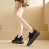 Fashion Chunky Height Increasing Women Shoes Retro Flats Sneakers 44 Size New Products Sports Clearance Womenshoes Teni Best