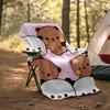 1pc Yier BuBu Bear1 Theme Blanket - Digital Print, Polyester, Cozy for All Seasons, Perfect for Outdoor, Camping, and Travel
