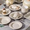 Mod Lanca 61-Piece Ceramic Dinnerware Set with Casserole