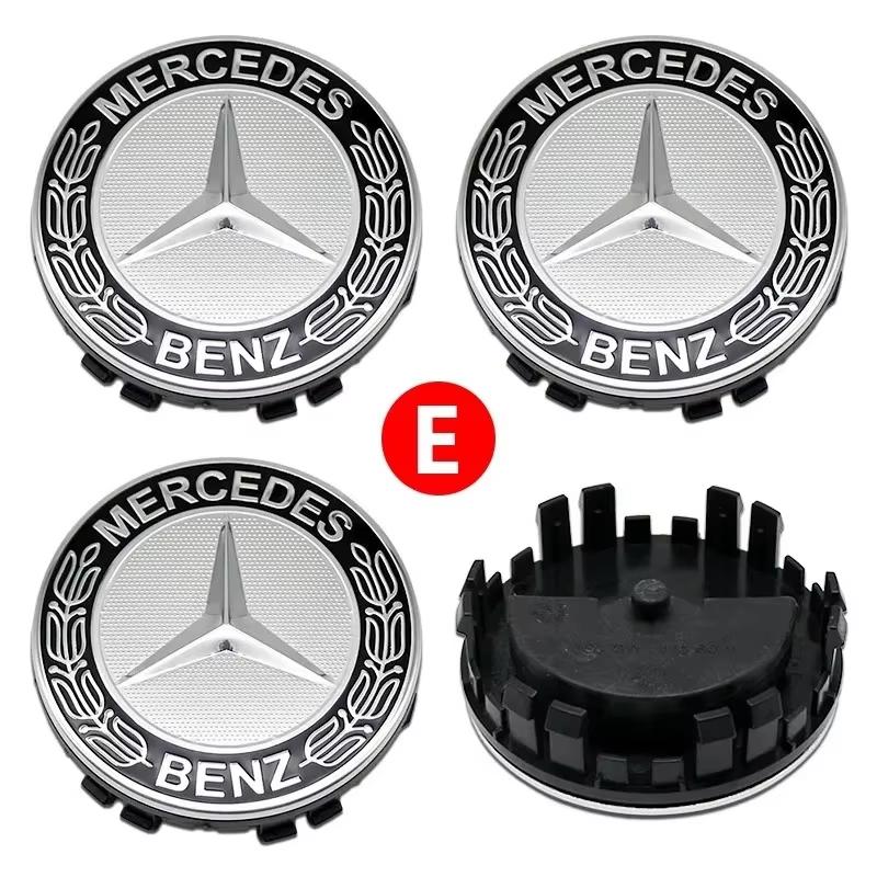 Hot 75mm Wheel Center Hub Caps Floating Magnetic Levitation for Mercedes Benz AMG C E S Class GLE GLC GLS Accessories DO1