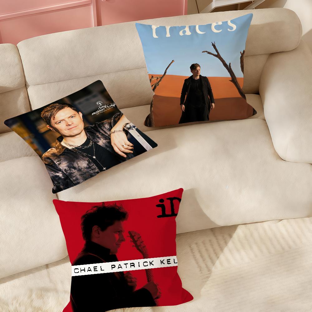 Наволочка с изображением певца Майкла Патрика Келли, подходит для спален, гостиных, автомобилей, домашнего декора