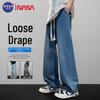 NASA GISS Men's Loose Gradient Straight Leg Jeans