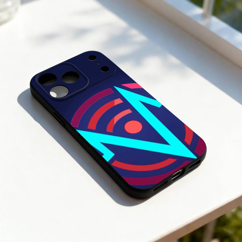 H-Hazbin V-Vox Доверьтесь нам Чехол для телефона для iPhone 17,16,15,14,13,12,11,Pro,Max,Plus,E,SE4,Air,Mini Черный Точное соответствие отверстий