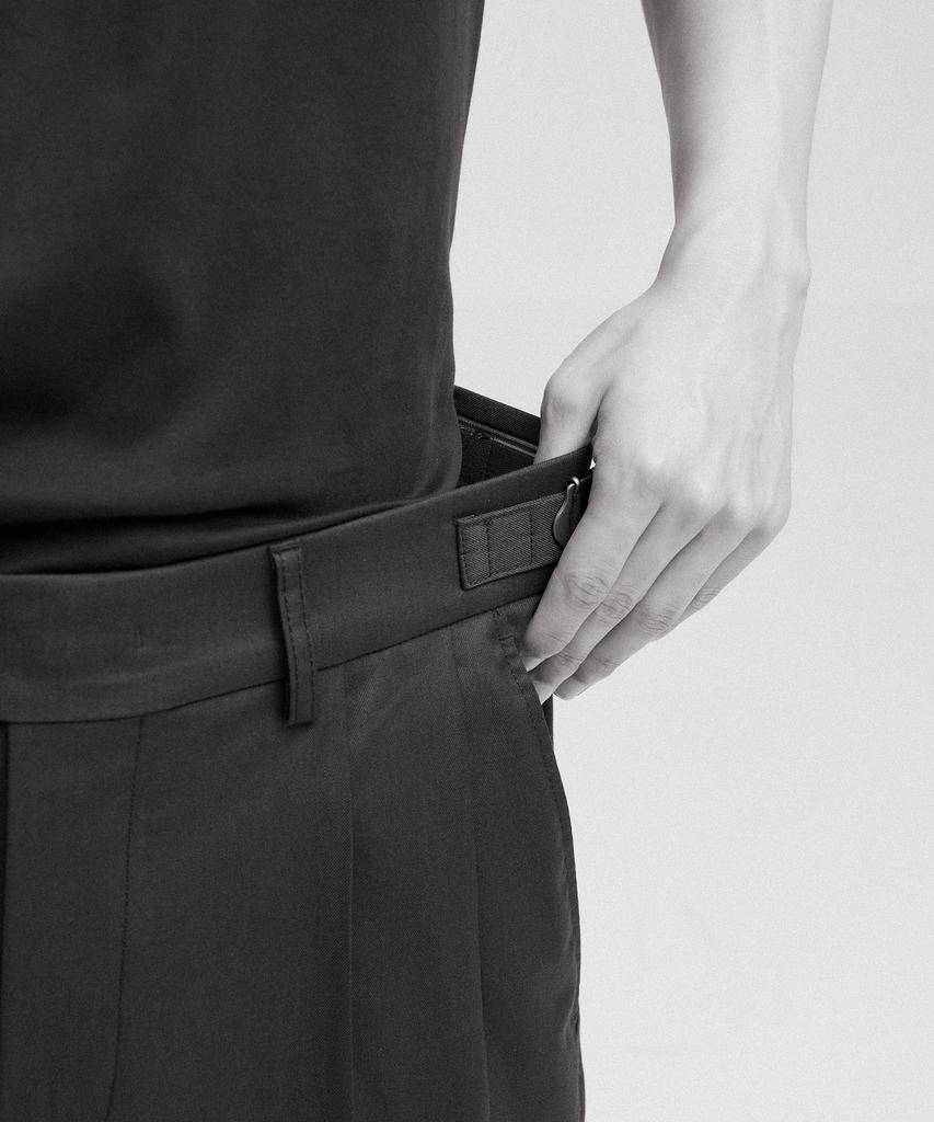 ANOTHER OFFICE [Ss] Santiago Slacks Flexible (Black)