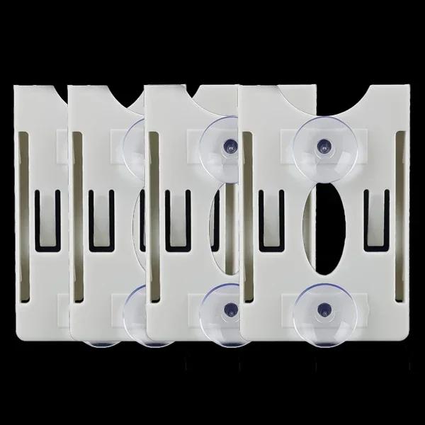 Автомобильный карман для карточки, держатель для парковочного талона на присоске, зажим, автомобильный крепеж, органайзер для парковочной карты на лобовое стекло, наклейки, чехлы для ID/IC-карточек