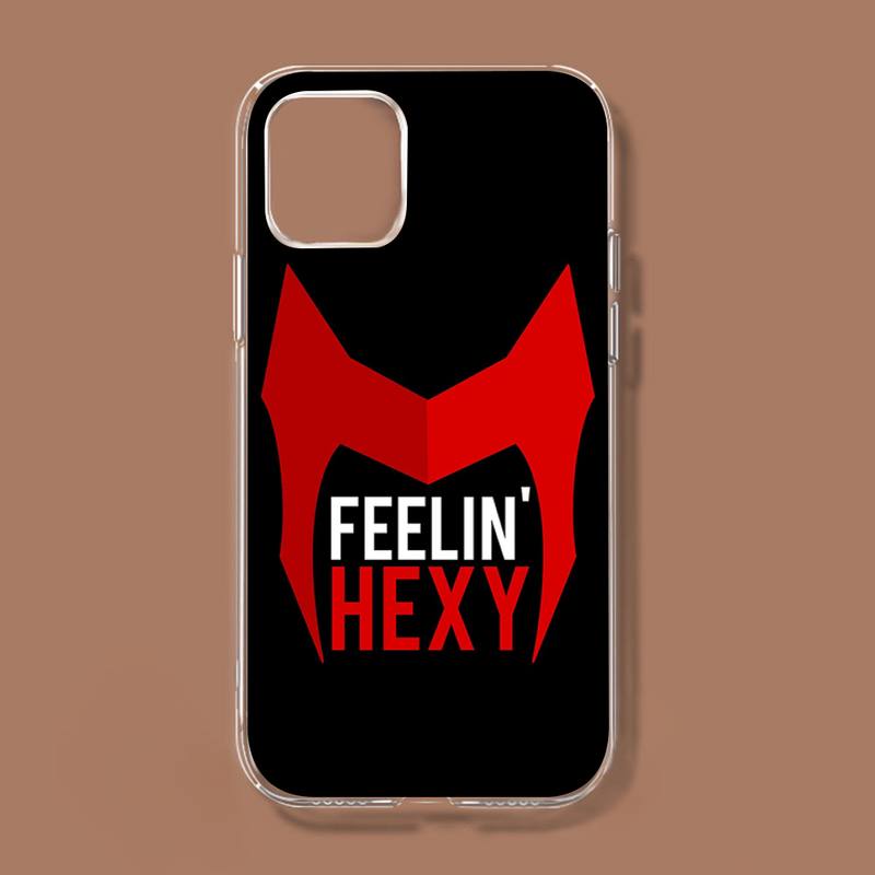 Popular TV Series WandaVision Phone Case for iPhone 11 12 13 mini pro XS MAX 8 7 6 6S Plus X 5S SE 2020 XR cover