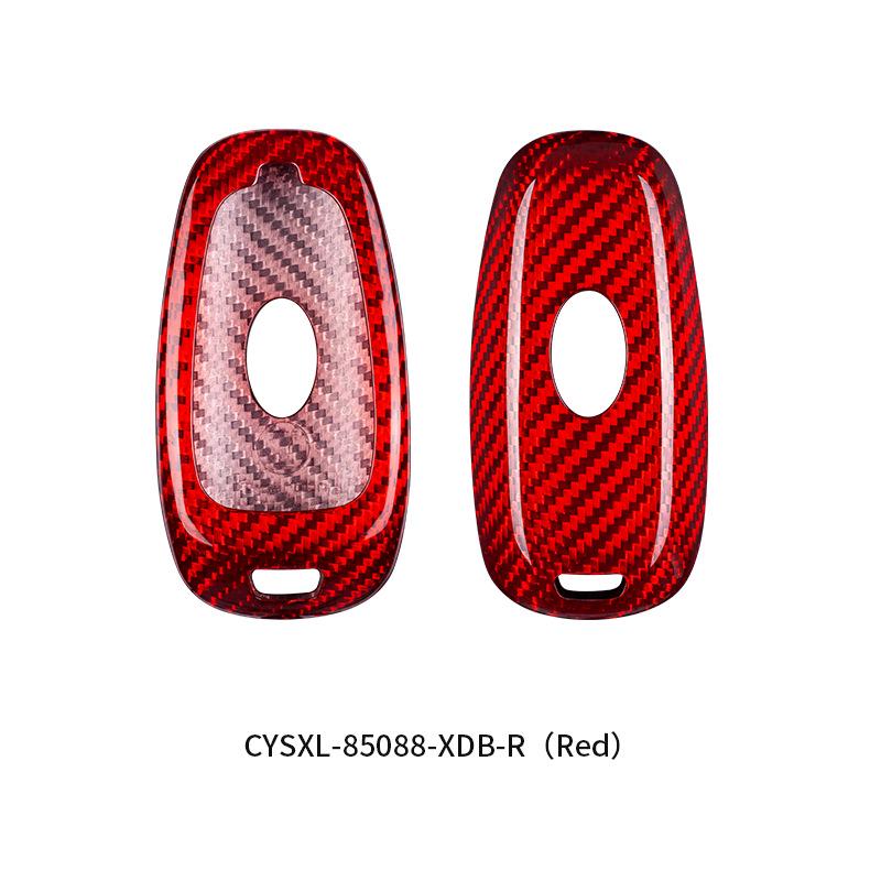 T-carbon Чехол для ключа из настоящего углеродного волокна для Hyundai Tucson 2021 года и Palisade 2023 года